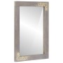 Juego de muebles de baño con cajón 3 pcs Gris 62 x 33 x 58 cm