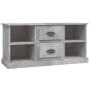 TV-Schrank aus betongrauem Sperrholz, 99,5 x 35,5 x 48 cm von vidaXL, TV-Möbel - Ref: Foro24-816276, Preis: 64,15 €, Rabatt: %