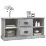 TV-Schrank aus betongrauem Sperrholz, 99,5 x 35,5 x 48 cm von vidaXL, TV-Möbel - Ref: Foro24-816276, Preis: 63,43 €, Rabatt: %