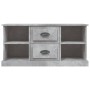TV-Schrank aus betongrauem Sperrholz, 99,5 x 35,5 x 48 cm von vidaXL, TV-Möbel - Ref: Foro24-816276, Preis: 64,15 €, Rabatt: %