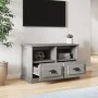 TV-Schrank aus grauem Sonoma-Sperrholz, 80 x 35 x 50 cm von vidaXL, TV-Möbel - Ref: Foro24-816286, Preis: 67,83 €, Rabatt: %