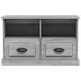 TV-Schrank aus grauem Sonoma-Sperrholz, 80 x 35 x 50 cm von vidaXL, TV-Möbel - Ref: Foro24-816286, Preis: 67,83 €, Rabatt: %