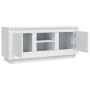 Schwarzer TV-Schrank aus Sperrholz, 102 x 35 x 45 cm von vidaXL, TV-Möbel - Ref: Foro24-819860, Preis: 72,21 €, Rabatt: %
