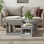 Coffee tables 3 units Sonoma gray engineered wood by vidaXL, Coffee table - Ref: Foro24-816494, Price: 70,29 €, Discount: %