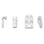 Persiana Cebra 140 x 175cm Blanco de vidaXL, Persianas y estores - Ref: Foro24-240222, Precio: 36,52 €, Descuento: %