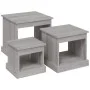 Coffee tables 3 units Sonoma gray engineered wood by vidaXL, Coffee table - Ref: Foro24-816494, Price: 69,45 €, Discount: %