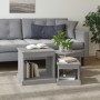 Coffee tables 3 units Sonoma gray engineered wood by vidaXL, Coffee table - Ref: Foro24-816494, Price: 70,29 €, Discount: %