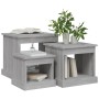 Coffee tables 3 units Sonoma gray engineered wood by vidaXL, Coffee table - Ref: Foro24-816494, Price: 70,29 €, Discount: %