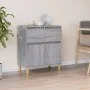 Sonoma graues Sperrholz-Sideboard 60x35x70 cm von vidaXL, Sideboards - Ref: Foro24-819682, Preis: 60,83 €, Rabatt: %