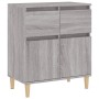 Aparador de madera contrachapada gris Sonoma 60x35x70 cm de vidaXL, Aparadores - Ref: Foro24-819682, Precio: 61,54 €, Descuen...