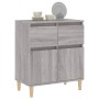 Aparador de madera contrachapada gris Sonoma 60x35x70 cm de vidaXL, Aparadores - Ref: Foro24-819682, Precio: 61,54 €, Descuen...