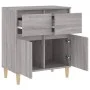 Sonoma graues Sperrholz-Sideboard 60x35x70 cm von vidaXL, Sideboards - Ref: Foro24-819682, Preis: 60,83 €, Rabatt: %