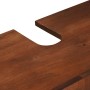 Muebles de baño 2 pcs 62 x 33 x 58 cm Madera de mango maciza