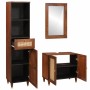 Muebles de baño 3 pcs 38 x 33 x 160 cm Madera de mango maciza