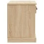 Mesita de noche color roble Sonoma 43x36x50 cm de vidaXL, Mesitas de noche - Ref: Foro24-816350, Precio: 35,88 €, Descuento: %