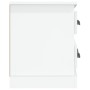 Hochglanzweißer TV-Schrank aus Sperrholz, 100 x 35,5 x 45 cm von vidaXL, TV-Möbel - Ref: Foro24-816450, Preis: 65,96 €, Rabat...