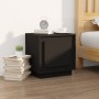 Mesita de noche madera contrachapada negro 44x35x45 cm de vidaXL, Mesitas de noche - Ref: Foro24-819838, Precio: 40,43 €, Des...