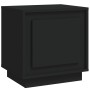 Mesita de noche madera contrachapada negro 44x35x45 cm de vidaXL, Mesitas de noche - Ref: Foro24-819838, Precio: 40,43 €, Des...
