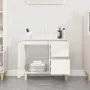 Armario de baño madera contrachapada blanco 65x33x60 cm de vidaXL, Muebles de baño - Ref: Foro24-819820, Precio: 65,63 €, Des...