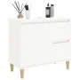 Armario de baño madera contrachapada blanco 65x33x60 cm de vidaXL, Muebles de baño - Ref: Foro24-819820, Precio: 65,63 €, Des...