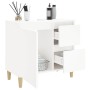 Weißer Badezimmerschrank aus Sperrholz, 65 x 33 x 60 cm von vidaXL, Badezimmermöbel - Ref: Foro24-819820, Preis: 66,65 €, Rab...