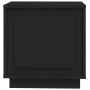Mesita de noche madera contrachapada negro 44x35x45 cm de vidaXL, Mesitas de noche - Ref: Foro24-819838, Precio: 40,43 €, Des...