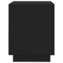Mesita de noche madera contrachapada negro 44x35x45 cm de vidaXL, Mesitas de noche - Ref: Foro24-819838, Precio: 40,43 €, Des...