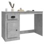 Schreibtisch mit Schublade graues Betonholz 115x50x75 cm von vidaXL, Schreibtische - Ref: Foro24-816476, Preis: 75,24 €, Raba...