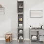 Sonoma gray plywood bathroom cabinet 30x30x190 cm by vidaXL, bathroom vanities - Ref: Foro24-819794, Price: 87,58 €, Discount: %