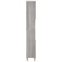 Sonoma gray plywood bathroom cabinet 30x30x190 cm by vidaXL, bathroom vanities - Ref: Foro24-819794, Price: 86,60 €, Discount: %