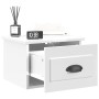 Glänzend weißer Wand-Nachttisch 41,5 x 36 x 28 cm von vidaXL, Nachttische - Ref: Foro24-816380, Preis: 33,67 €, Rabatt: %