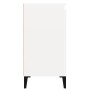 Nachttisch aus Sperrholz glänzend weiß 40x35x70 cm von vidaXL, Nachttische - Ref: Foro24-819648, Preis: 42,25 €, Rabatt: %