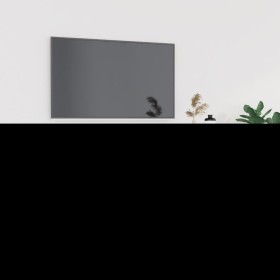 Mueble de TV madera contrachapada gris hormigón 102x35x45 cm