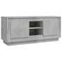 TV-Schrank aus betongrauem Sperrholz, 102 x 35 x 45 cm von vidaXL, TV-Möbel - Ref: Foro24-819864, Preis: 61,84 €, Rabatt: %