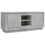 TV-Schrank aus betongrauem Sperrholz, 102 x 35 x 45 cm von vidaXL, TV-Möbel - Ref: Foro24-819864, Preis: 61,01 €, Rabatt: %