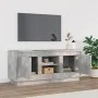 Concrete gray plywood TV cabinet 102x35x45 cm by vidaXL, TV Furniture - Ref: Foro24-819864, Price: 61,01 €, Discount: %