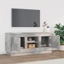 TV-Schrank aus betongrauem Sperrholz, 102 x 35 x 45 cm von vidaXL, TV-Möbel - Ref: Foro24-819864, Preis: 61,84 €, Rabatt: %