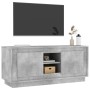 TV-Schrank aus betongrauem Sperrholz, 102 x 35 x 45 cm von vidaXL, TV-Möbel - Ref: Foro24-819864, Preis: 61,84 €, Rabatt: %
