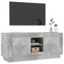 TV-Schrank aus betongrauem Sperrholz, 102 x 35 x 45 cm von vidaXL, TV-Möbel - Ref: Foro24-819864, Preis: 61,01 €, Rabatt: %