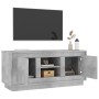 TV-Schrank aus betongrauem Sperrholz, 102 x 35 x 45 cm von vidaXL, TV-Möbel - Ref: Foro24-819864, Preis: 61,84 €, Rabatt: %