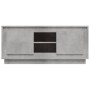 TV-Schrank aus betongrauem Sperrholz, 102 x 35 x 45 cm von vidaXL, TV-Möbel - Ref: Foro24-819864, Preis: 61,84 €, Rabatt: %