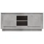 TV-Schrank aus betongrauem Sperrholz, 102 x 35 x 45 cm von vidaXL, TV-Möbel - Ref: Foro24-819864, Preis: 61,01 €, Rabatt: %