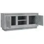 Concrete gray plywood TV cabinet 102x35x45 cm by vidaXL, TV Furniture - Ref: Foro24-819864, Price: 61,01 €, Discount: %