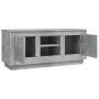Mueble de TV madera contrachapada gris hormigón 102x35x45 cm de vidaXL, Muebles TV - Ref: Foro24-819864, Precio: 61,84 €, Des...