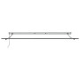 Toldo retráctil automático gris antracita y blanco 400x300 cm