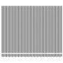 Toldo retráctil automático luz LED antracita y blanco 400x300cm