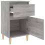 Nachttische 2 Stück Sonomagrau Farbe 40x35x70 cm von vidaXL, Nachttische - Ref: Foro24-819705, Preis: 79,73 €, Rabatt: %