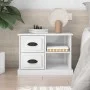 Nachttisch glänzend weiß 60x35,5x45 cm von vidaXL, Nachttische - Ref: Foro24-816370, Preis: 54,04 €, Rabatt: %