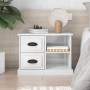 Nachttisch glänzend weiß 60x35,5x45 cm von vidaXL, Nachttische - Ref: Foro24-816370, Preis: 54,67 €, Rabatt: %