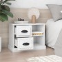 Nachttisch glänzend weiß 60x35,5x45 cm von vidaXL, Nachttische - Ref: Foro24-816370, Preis: 54,67 €, Rabatt: %